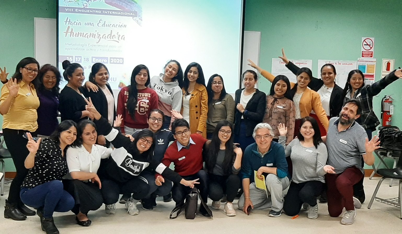 «Una nueva perspectiva educativa» en el taller sobre la Metodología Experiencial realizado por COPEHU Perú